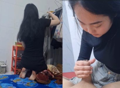 Nhân Viên Văn Phòng Bị Sếp Dùng Dây Thừng Trói Nhật, Siết Cổ Rồi Địt Vụng Trộm
